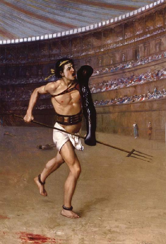 Jean Leon Gerome The Gladiator china oil painting image